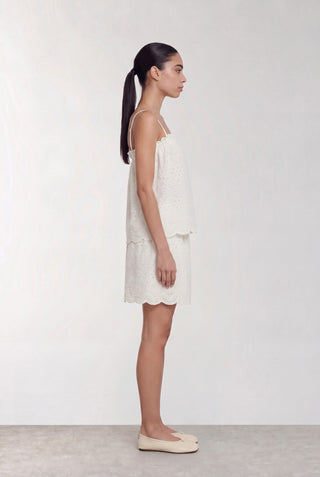 LR-ROSALINA 4 Nederdel Off white
