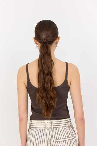 LR-NUMBIA 14 Top Mørk brun