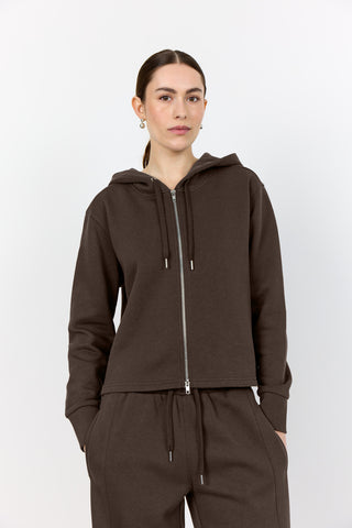 LR-NUKA 9 Sweatshirt Mørk brun