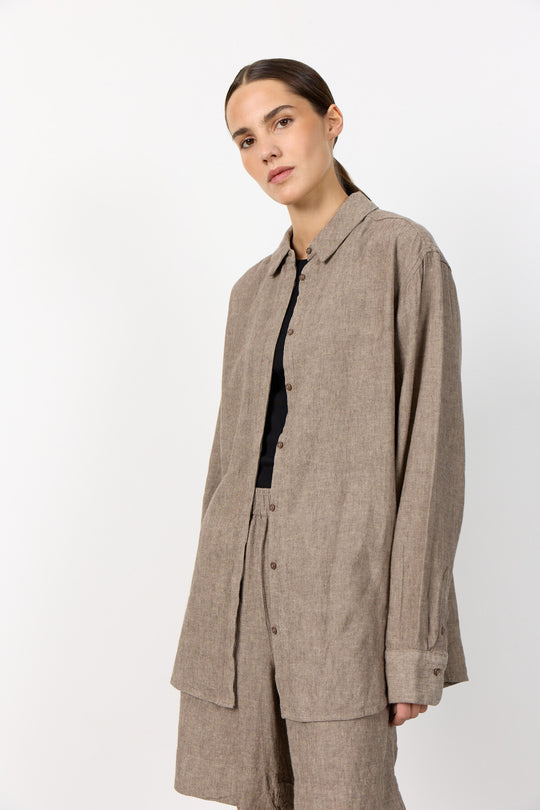 LR-NAJA 20 Skjorte Camel