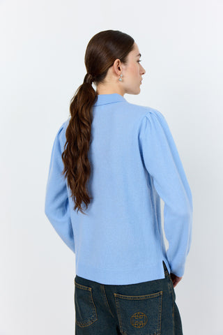 LR-ELOISE 12 Pullover Lyseblå