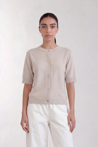 LR-ELOISE 19 Cardigan Sand