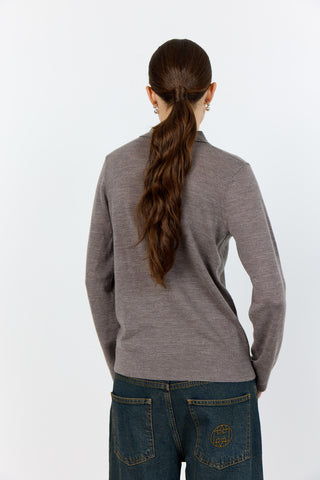 LR-ISMAILA 6 Pullover Lys brun