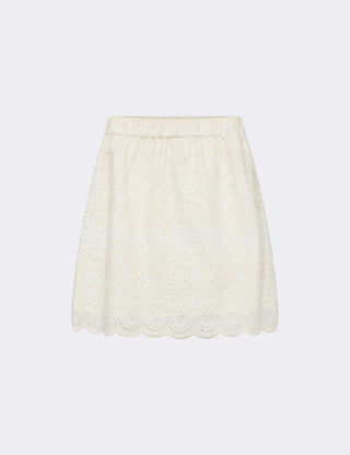 LR-ROSALINA 4 Nederdel Off white