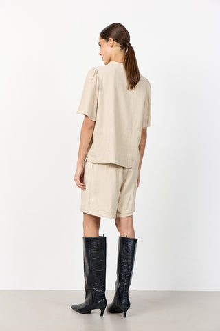 LR-NAJA 32 Bluse Lys sand
