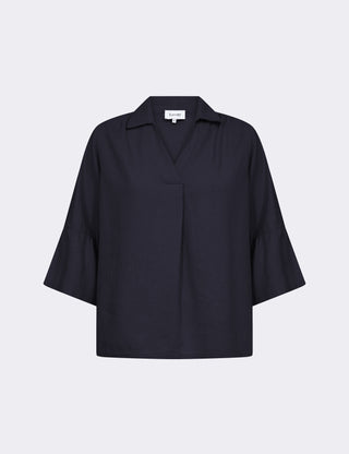 LR-NAJA 53 Bluse Mørk blå