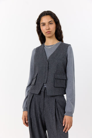 LR-IRIS 3 Vest Mørk grå