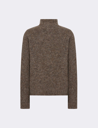 LR-INORA 2 Pullover Mørk sand