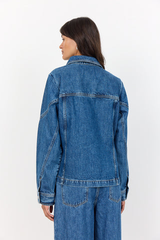 LR-FRILLA 7 Jakke Denim