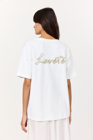 LR-KIS 8 T-shirt Hvid