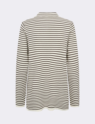 LR-KIRSTEN 2 Top Mørk brun