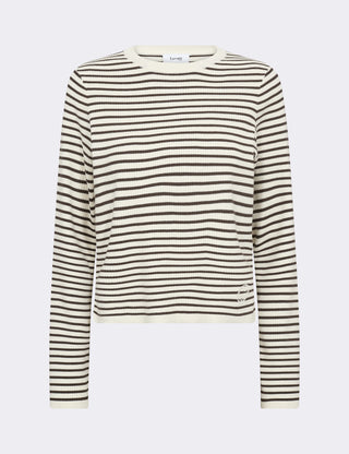 LR-KIRSTEN 3 Top Mørk brun