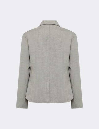 LR-NELLY 1 Blazer Lys grå