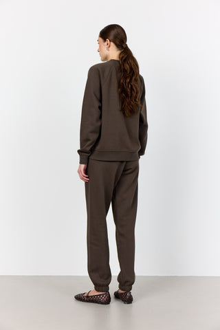 LR-NUKA 11 Sweatshirt Mørk brun