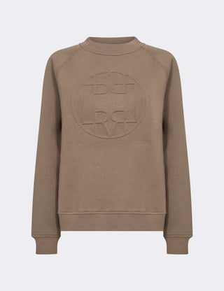 LR-NUKA 11 Sweatshirt Lys brun
