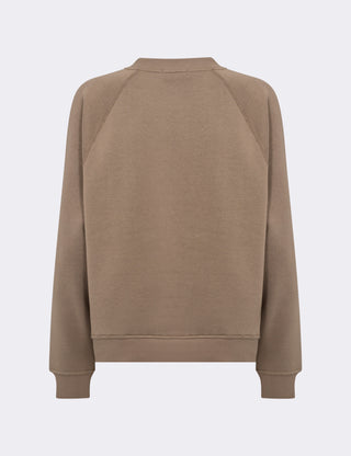 LR-NUKA 11 Sweatshirt Lys brun