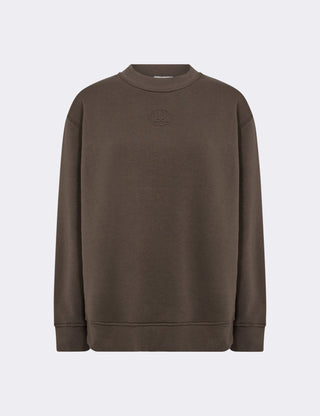 LR-NUKA 12 Sweatshirt Mørk brun