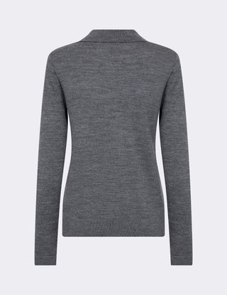 LR-ISMAILA 6 Pullover Mørk grå