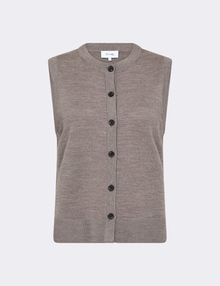 LR-ISMAILA 11 Vest Lys brun