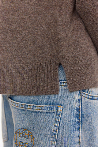 LR-ELOISE 2 Pullover Brun