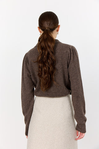 LR-ELOISE 12 Pullover Brun