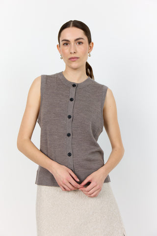 LR-ISMAILA 11 Vest Lys brun