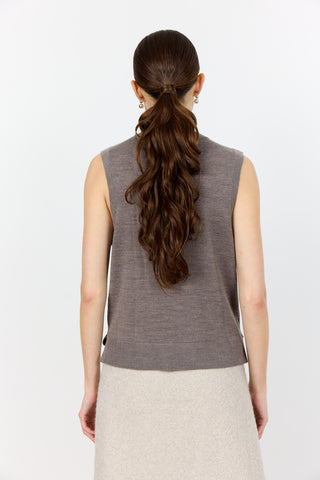 LR-ISMAILA 11 Vest Lys brun