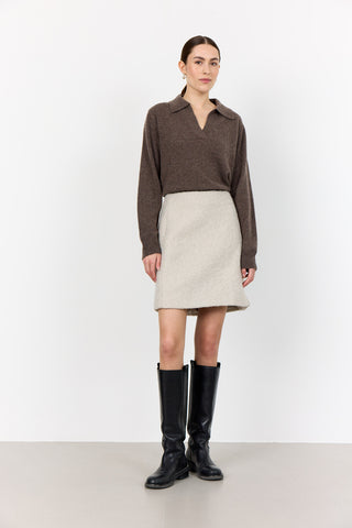 LR-ELOISE 5 Pullover Brun