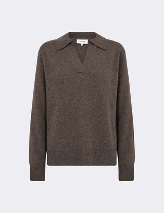 LR-ELOISE 5 Pullover Brun