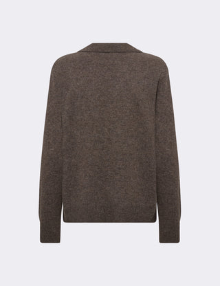 LR-ELOISE 5 Pullover Brun