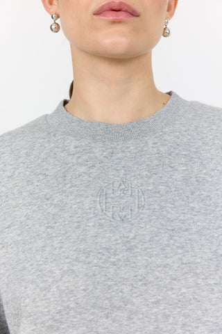 LR-NUKA 12 Sweatshirt Lys grå