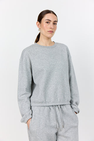 LR-NUKA 13 Sweatshirt Lys grå