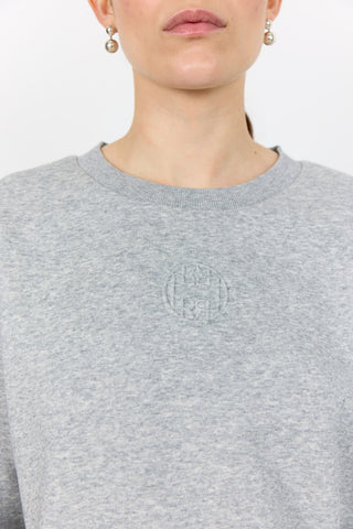 LR-NUKA 13 Sweatshirt Lys grå