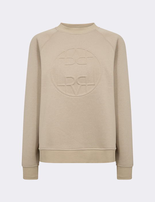 LR-NUKA 11 Sweatshirt Lys sand