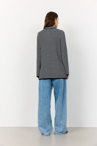 LR-KIRSTEN 2 Bluse Mørk blå