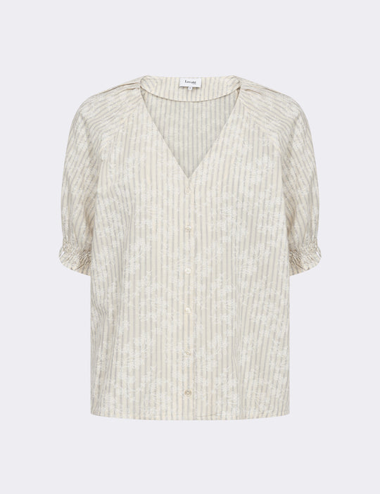 LR-PERCY 2 Bluse Creme