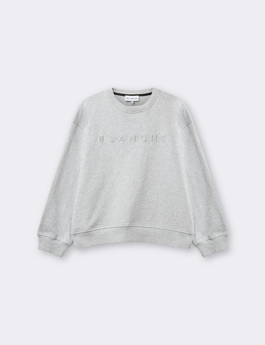 BL-ALESSIA ART 1 Sweatshirt Lys grå