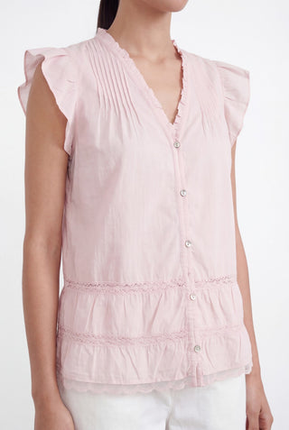 LR-ROSY 2 Bluse Lyserød
