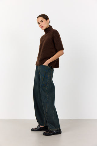 LR-NOREEN 6 Pullover Mørk brun