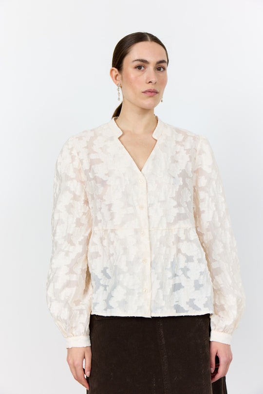 LR-NOVELLE 2 Bluse Off white