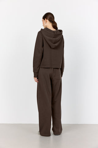 LR-NUKA 9 Sweatshirt Mørk brun