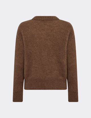 LR-NOREEN 1 Pullover Brun
