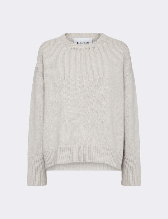 LR-PERLE 1 Pullover Grå