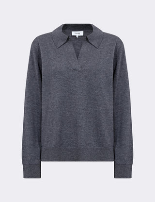 LR-ISMAILA 9 Pullover Mørk grå