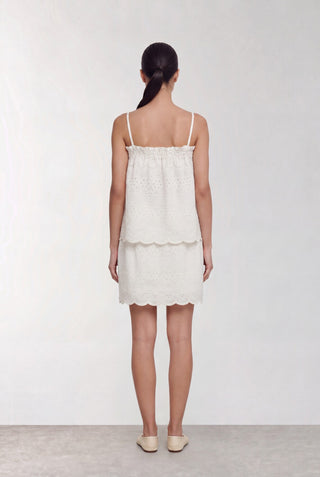 LR-ROSALINA 4 Nederdel Off white