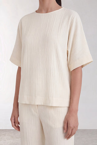 LR-REMY 1 Bluse Lys sand