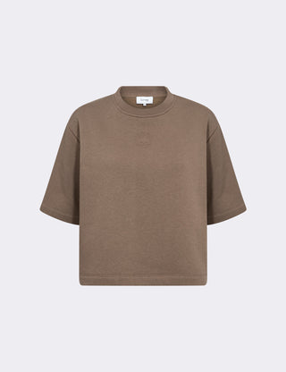 LR-NUKA 28 T-shirt Mørk brun