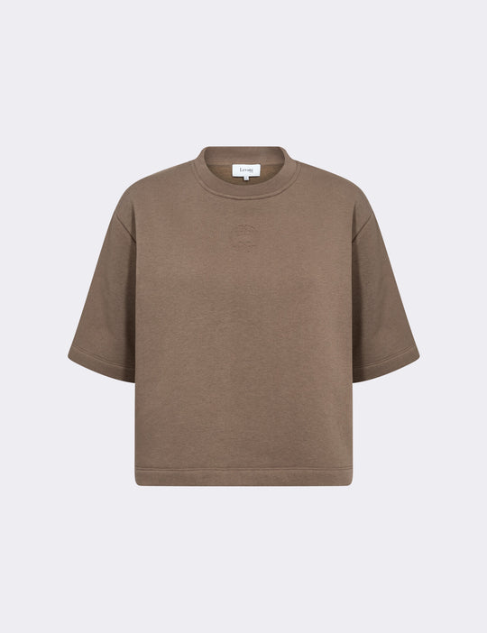 LR-NUKA 28 T-shirt Mørk brun