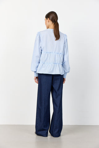 LR-PAULO 2 Skjorte Lyseblå