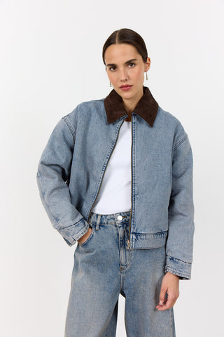 LR-KOSA 13 Jakke Lys denim
